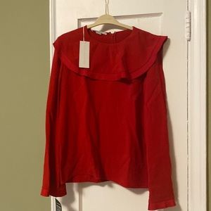 Stella McCartney Red Blouse ⚡️